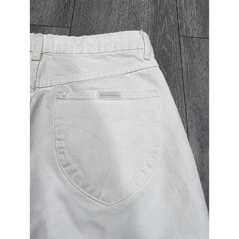 Rollas Classic Straight Y2K Hight Rise Jeans Vintage White Sz 30 A006294
